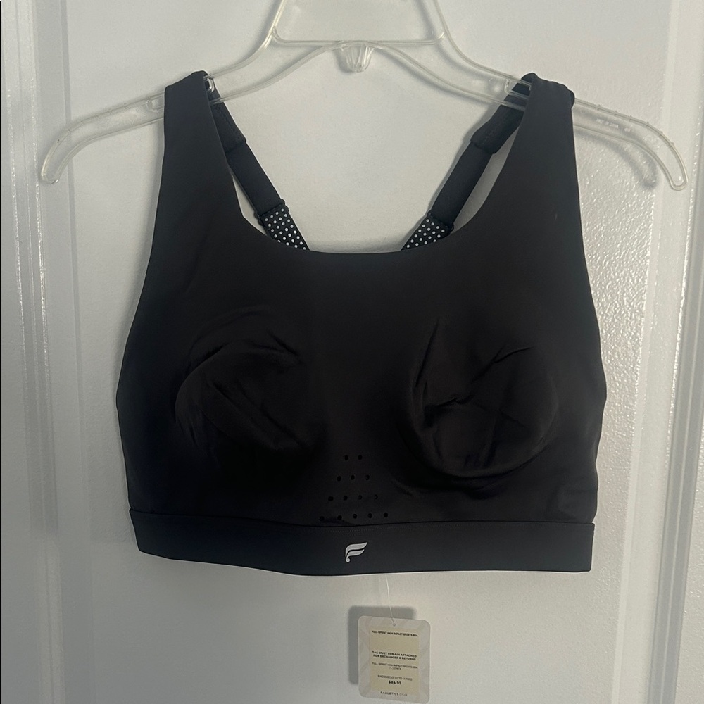 Fabletics Dark Gray Sports Bra